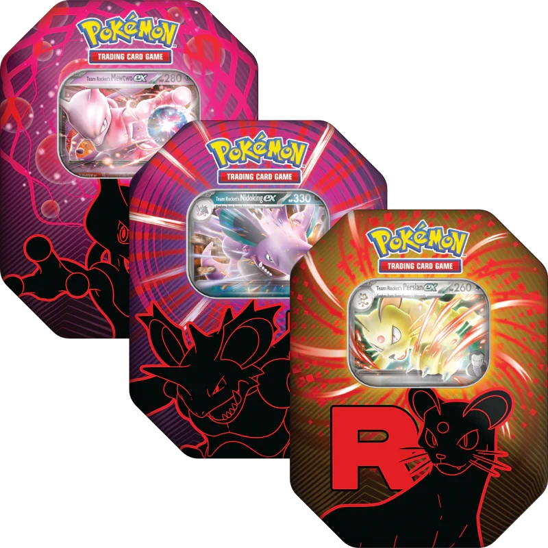 Team Rocket Tin pokemon Pokémon  | Multizone: Comics And Games