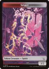 Treasure (21) // Spirit (13) Double-Sided Token [March of the Machine Tokens] MTG Single Magic: The Gathering  | Multizone: Comics And Games