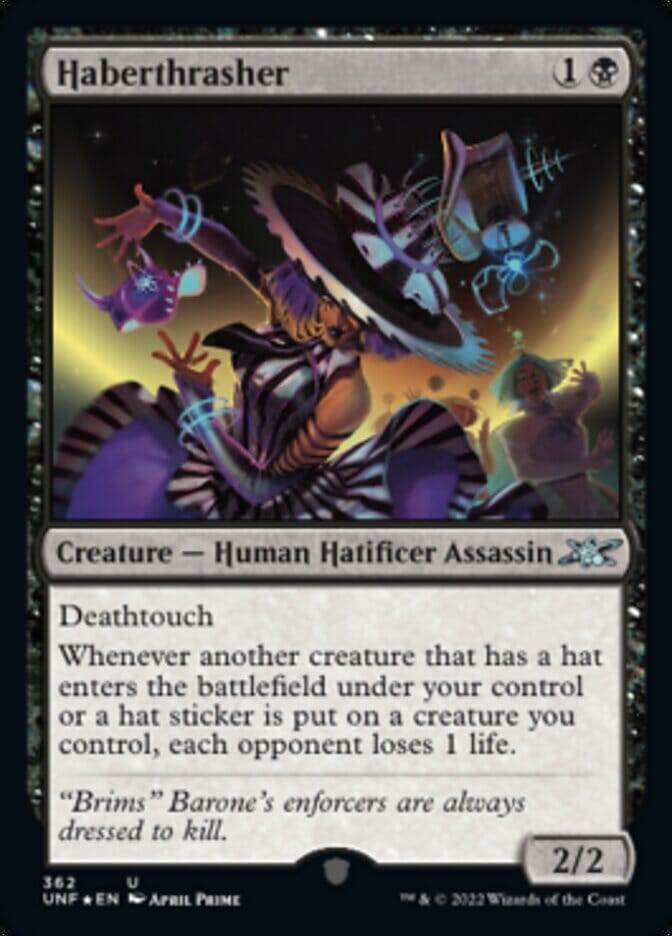 Haberthrasher (Galaxy Foil) [Unfinity] MTG Single Magic: The Gathering  | Multizone: Comics And Games