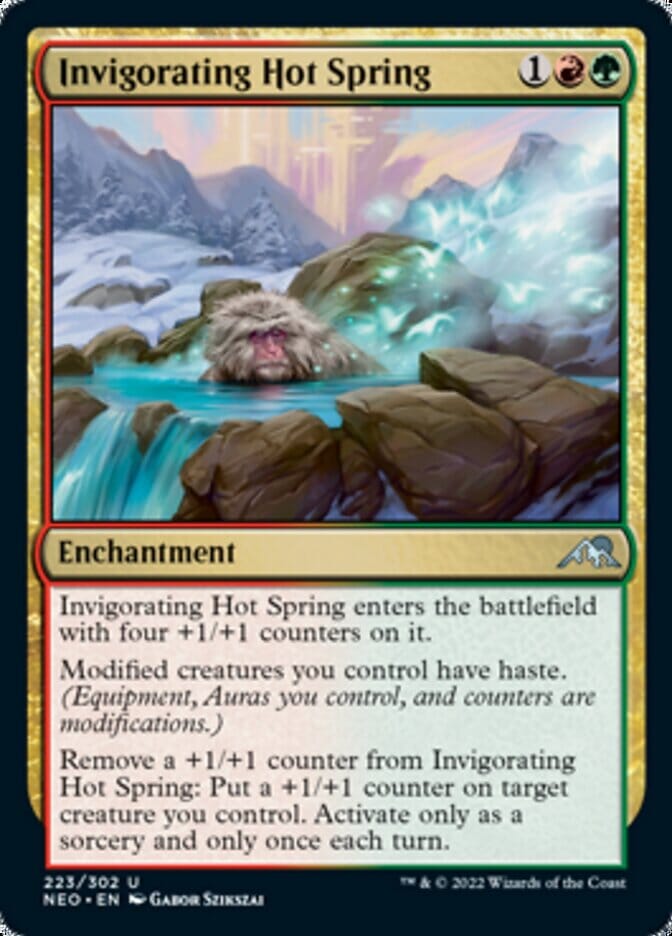Invigorating Hot Spring [Kamigawa: Neon Dynasty] MTG Single Magic: The Gathering  | Multizone: Comics And Games