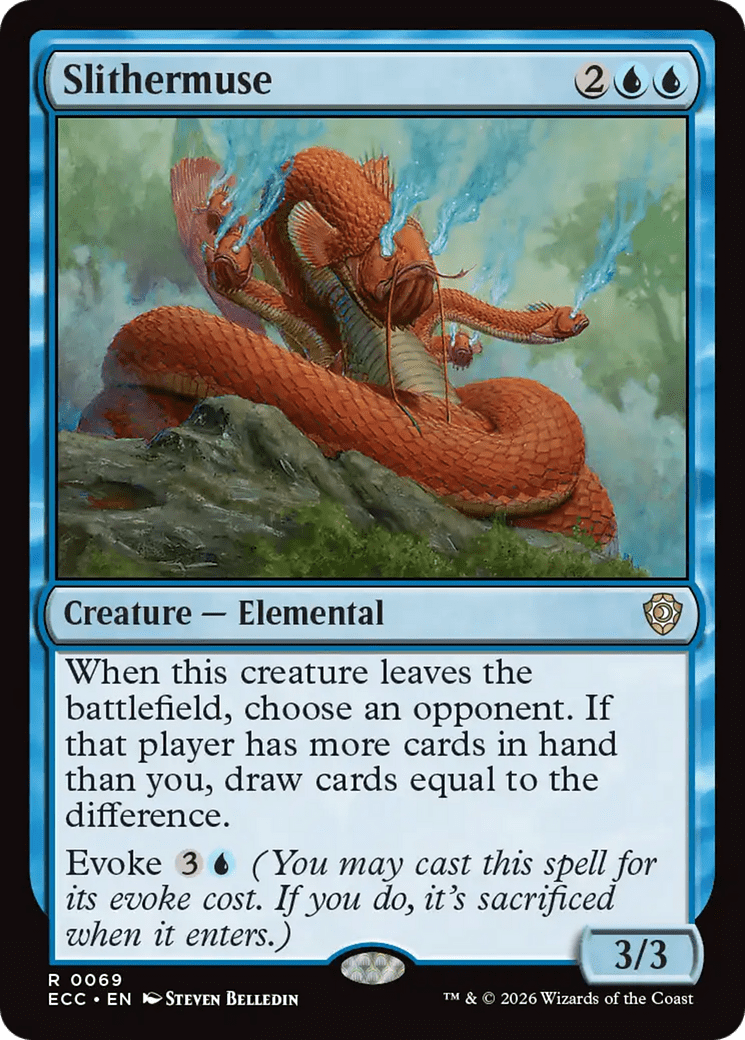 Slithermuse [Lorwyn Eclipsed Commander] MTG Single Magic: The Gathering  | Multizone: Comics And Games