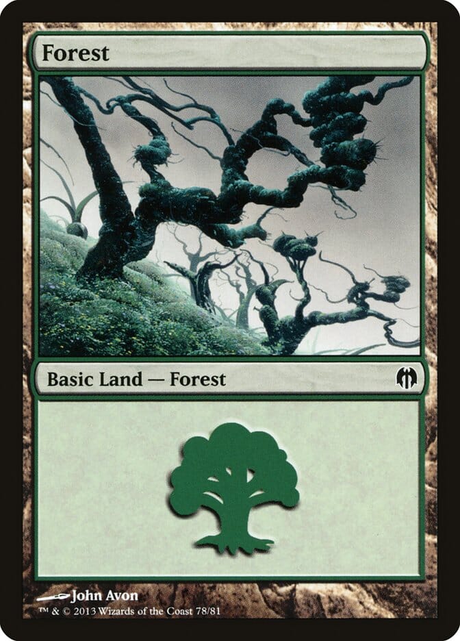 Forest (78) [Duel Decks: Heroes vs. Monsters] MTG Single Magic: The Gathering  | Multizone: Comics And Games