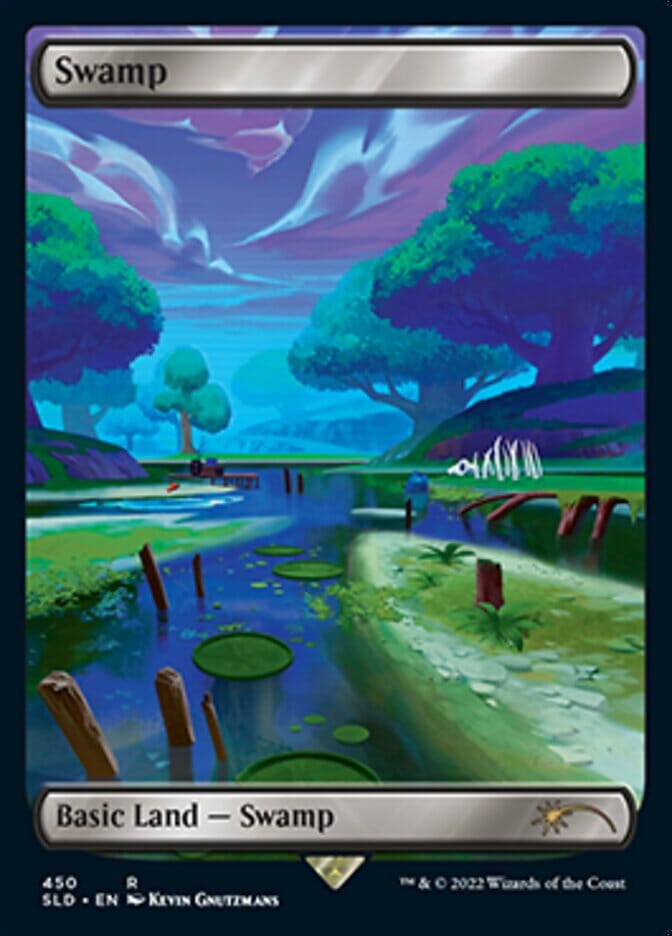 Swamp (450) [Secret Lair Drop Series] MTG Single Magic: The Gathering  | Multizone: Comics And Games