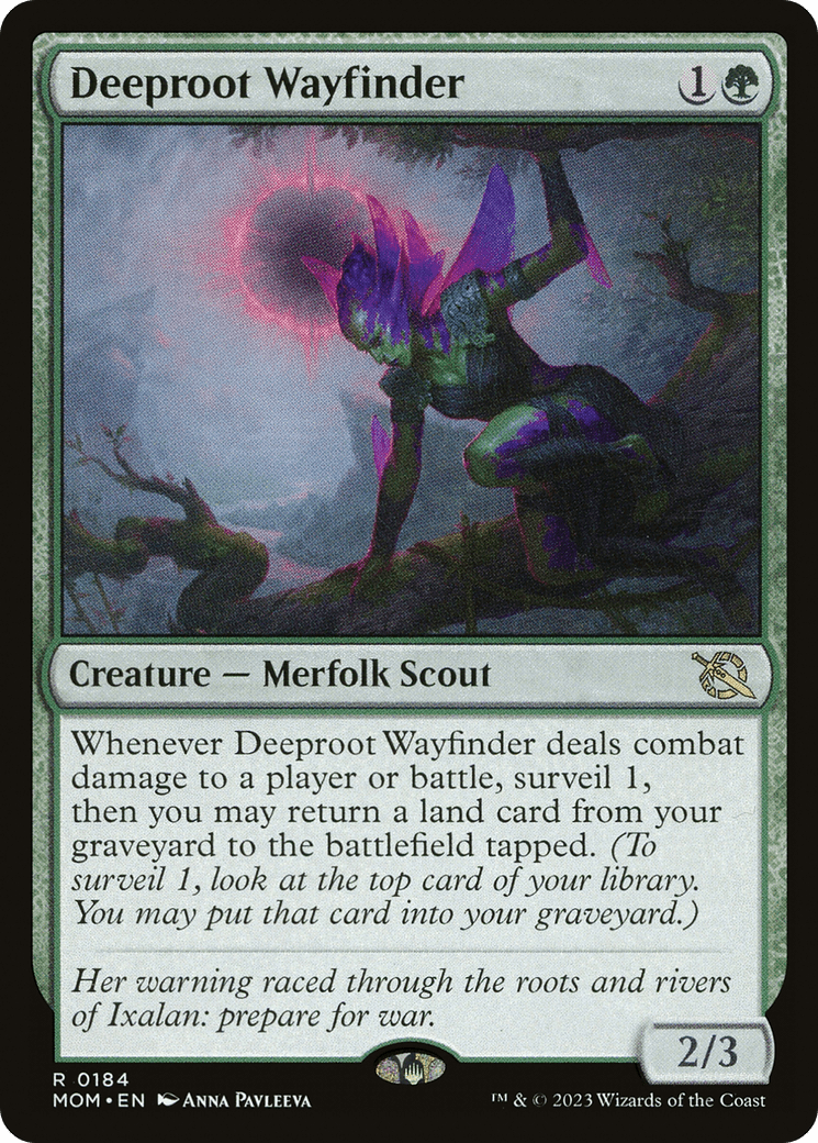 Deeproot Wayfinder [March of the Machine] MTG Single Magic: The Gathering  | Multizone: Comics And Games