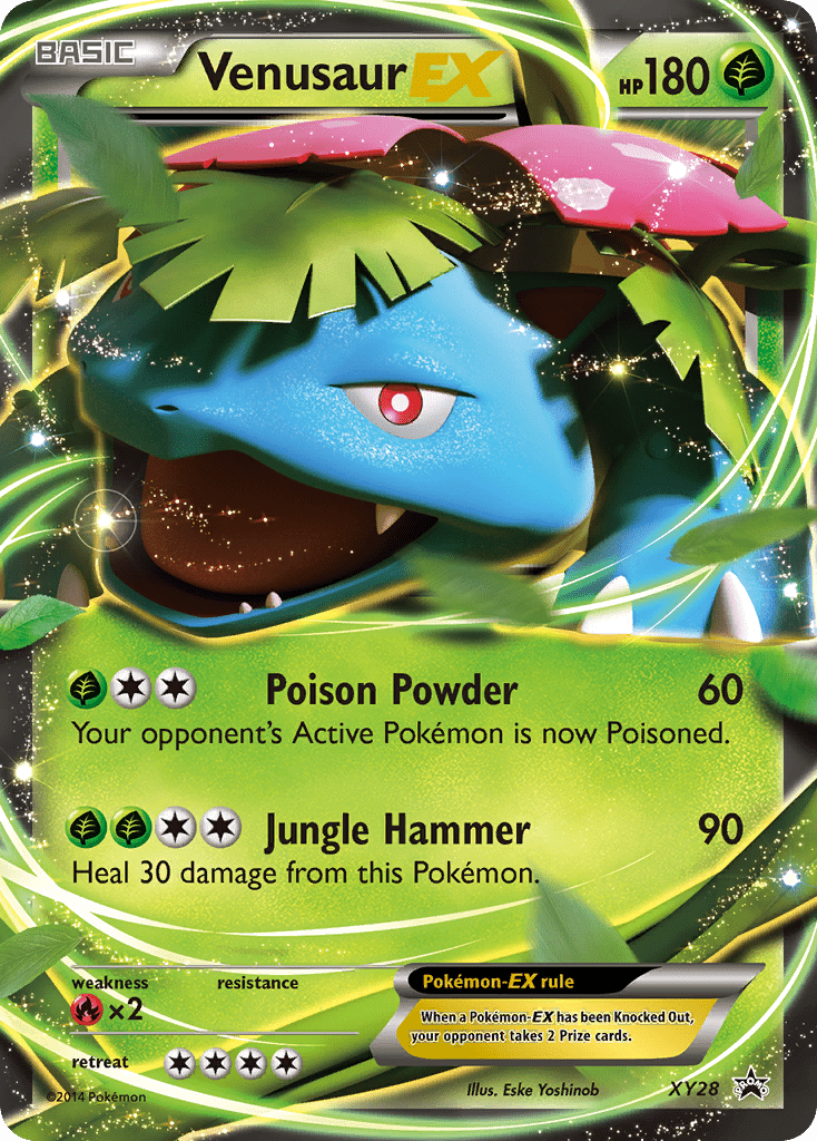 Venusaur EX (XY28) [XY: Black Star Promos] Pokemon Single Pokémon  | Multizone: Comics And Games