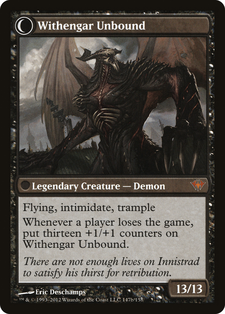 Elbrus, the Binding Blade // Withengar Unbound [Secret Lair: From Cute to Brute] MTG Single Magic: The Gathering  | Multizone: Comics And Games