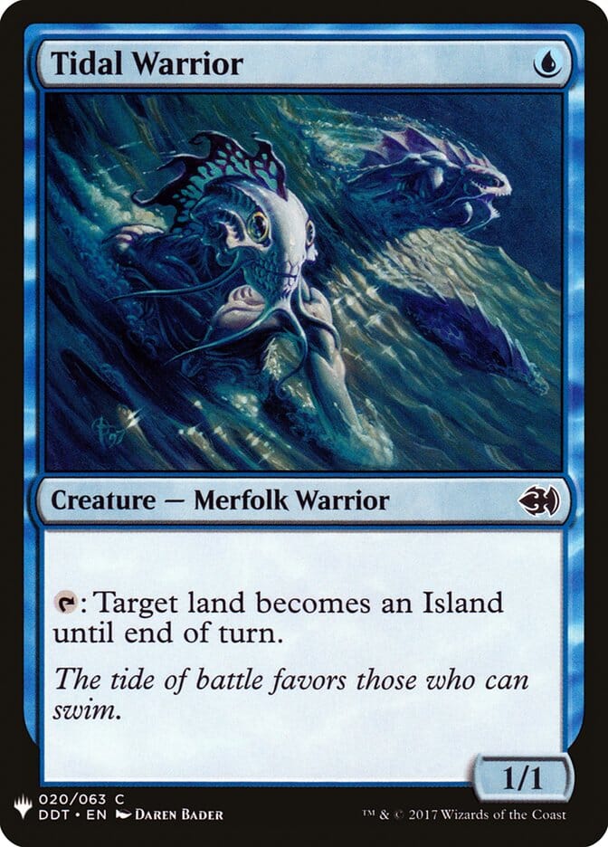 Tidal Warrior [Mystery Booster] MTG Single Magic: The Gathering  | Multizone: Comics And Games