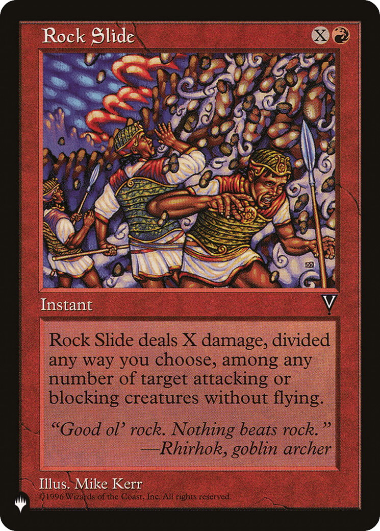 Rock Slide [The List] MTG Single Magic: The Gathering  | Multizone: Comics And Games