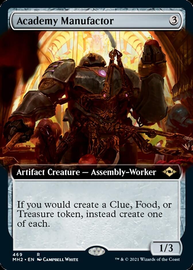 Academy Manufactor (Extended Art) [Modern Horizons 2] MTG Single Magic: The Gathering  | Multizone: Comics And Games