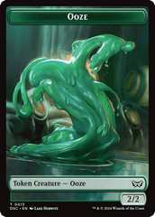 Insect (0012) // Ooze (0013) Double-Sided Token [Duskmourn: House of Horror Commander Tokens] MTG Single Magic: The Gathering  | Multizone: Comics And Games