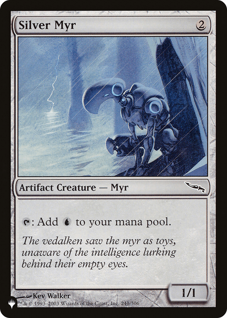 Silver Myr [The List] MTG Single Magic: The Gathering  | Multizone: Comics And Games