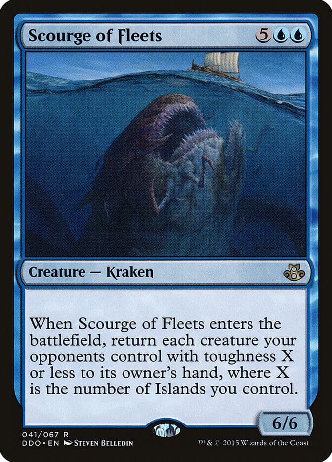 Scourge of Fleets [Duel Decks: Elspeth vs. Kiora] MTG Single Magic: The Gathering  | Multizone: Comics And Games