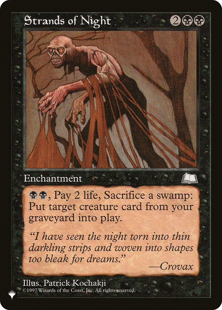 Strands of Night [The List] MTG Single Magic: The Gathering  | Multizone: Comics And Games