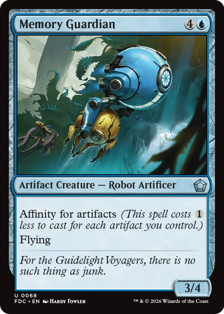 Memory Guardian [Foundations Commander] MTG Single Magic: The Gathering  | Multizone: Comics And Games