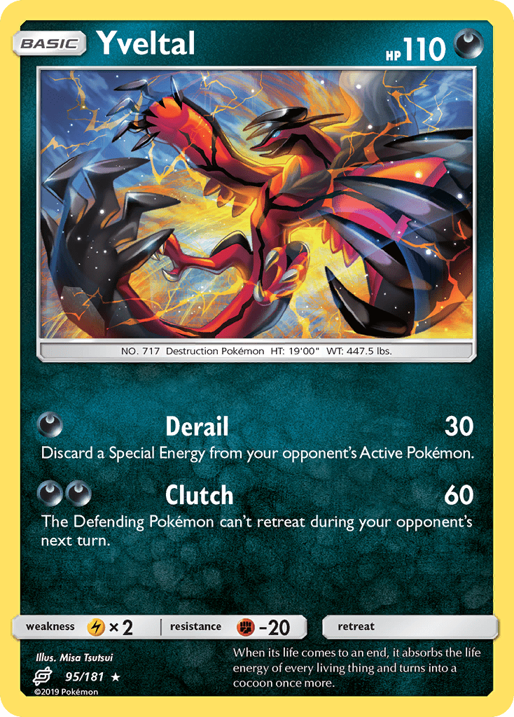 Yveltal (95/181) [Sun & Moon: Team Up] Pokemon Single Pokémon  | Multizone: Comics And Games