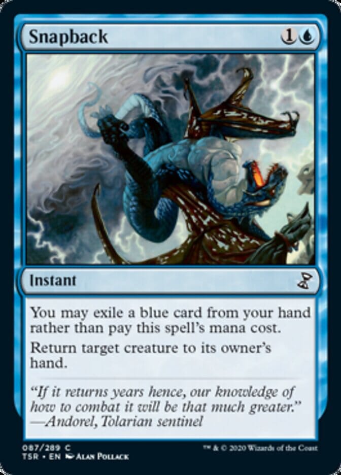 Snapback [Time Spiral Remastered] MTG Single Magic: The Gathering  | Multizone: Comics And Games
