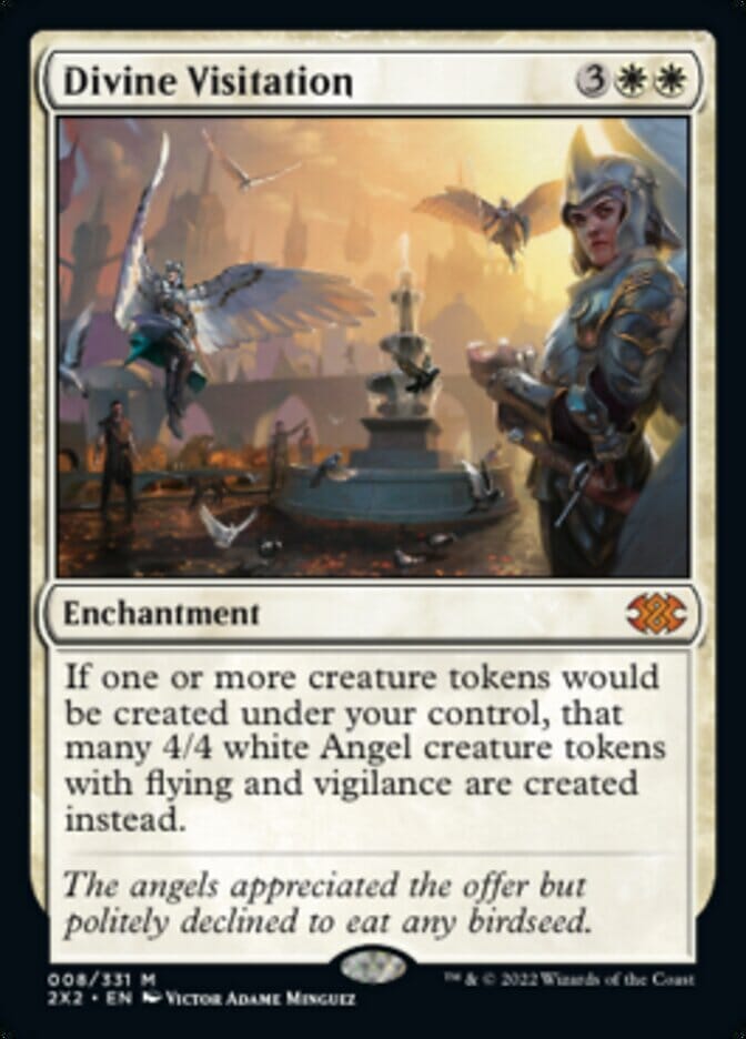 Divine Visitation [Double Masters 2022] MTG Single Magic: The Gathering  | Multizone: Comics And Games