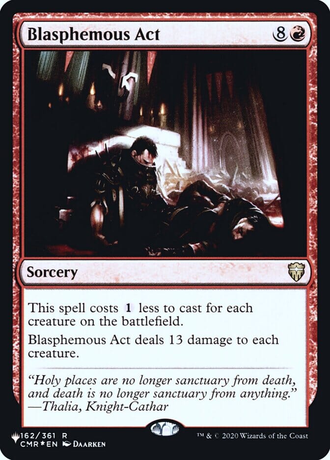 Blasphemous Act [Secret Lair: Heads I Win, Tails You Lose] MTG Single Magic: The Gathering  | Multizone: Comics And Games