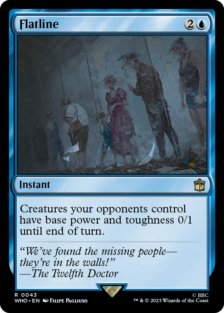 Flatline [Doctor Who] MTG Single Magic: The Gathering  | Multizone: Comics And Games