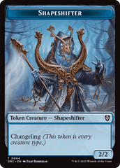 Zombie Army // Shapeshifter Double-Sided Token [Aetherdrift Tokens] MTG Single Magic: The Gathering  | Multizone: Comics And Games