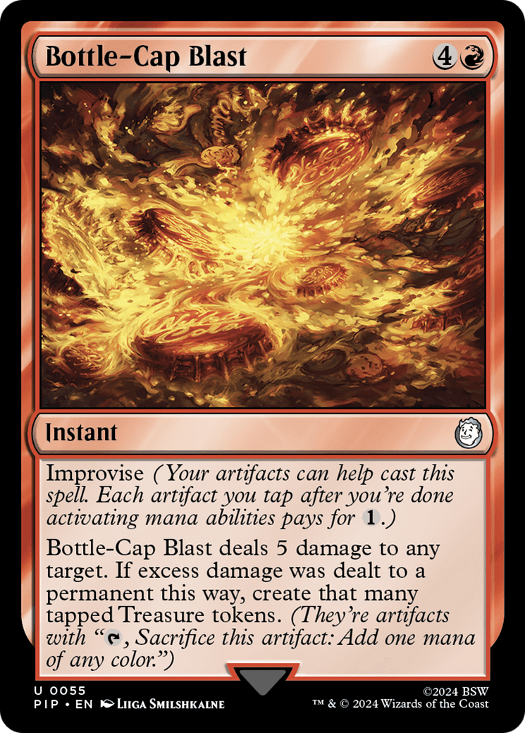Bottle-Cap Blast [Fallout] MTG Single Magic: The Gathering  | Multizone: Comics And Games