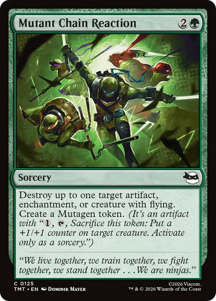 Mutant Chain Reaction [Teenage Mutant Ninja Turtles] MTG Single Magic: The Gathering  | Multizone: Comics And Games