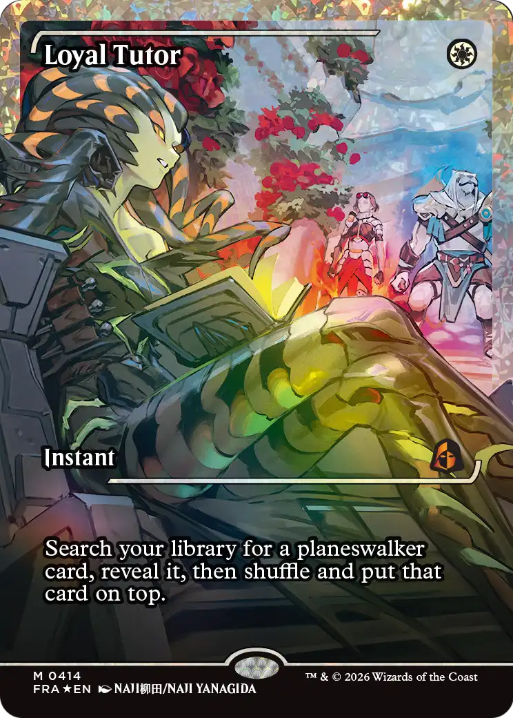 Loyal Tutor (Showcase) (Fracture Foil) [Reality Fracture] | Multizone: Comics And Games