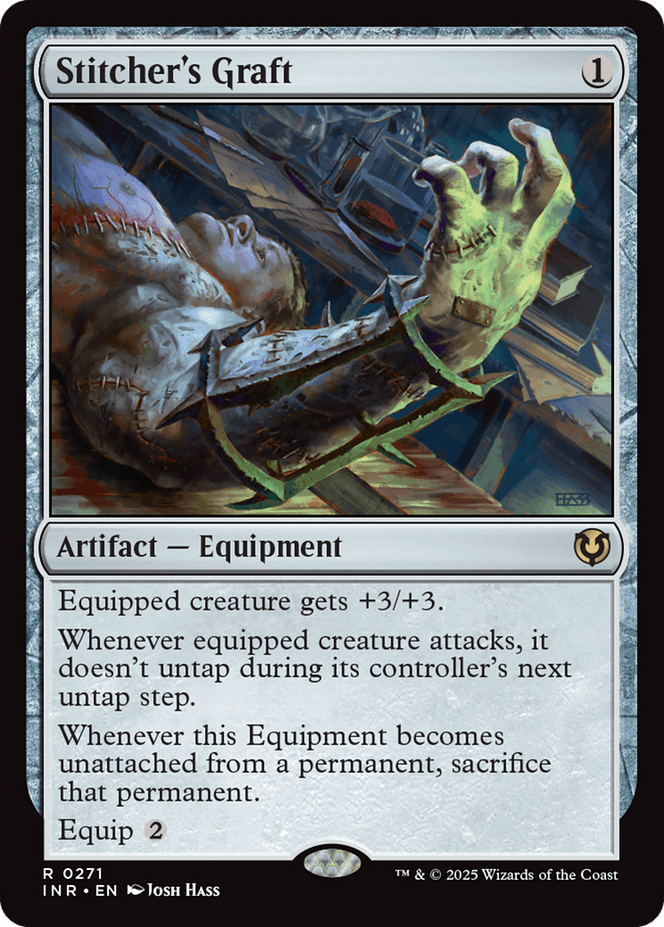Stitcher's Graft [Innistrad Remastered] MTG Single Magic: The Gathering  | Multizone: Comics And Games