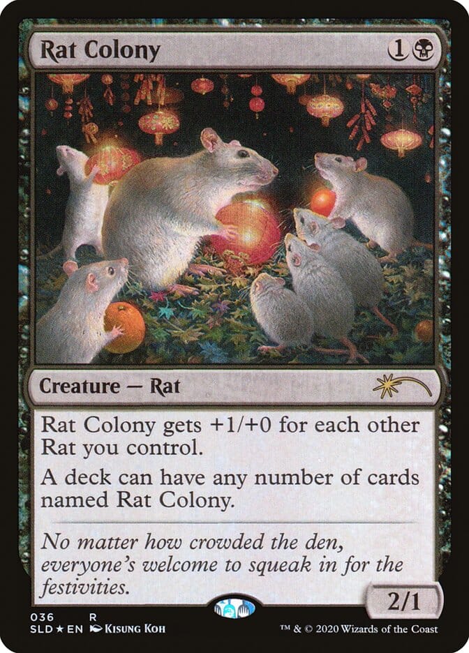Rat Colony [Secret Lair Drop Series] MTG Single Magic: The Gathering  | Multizone: Comics And Games