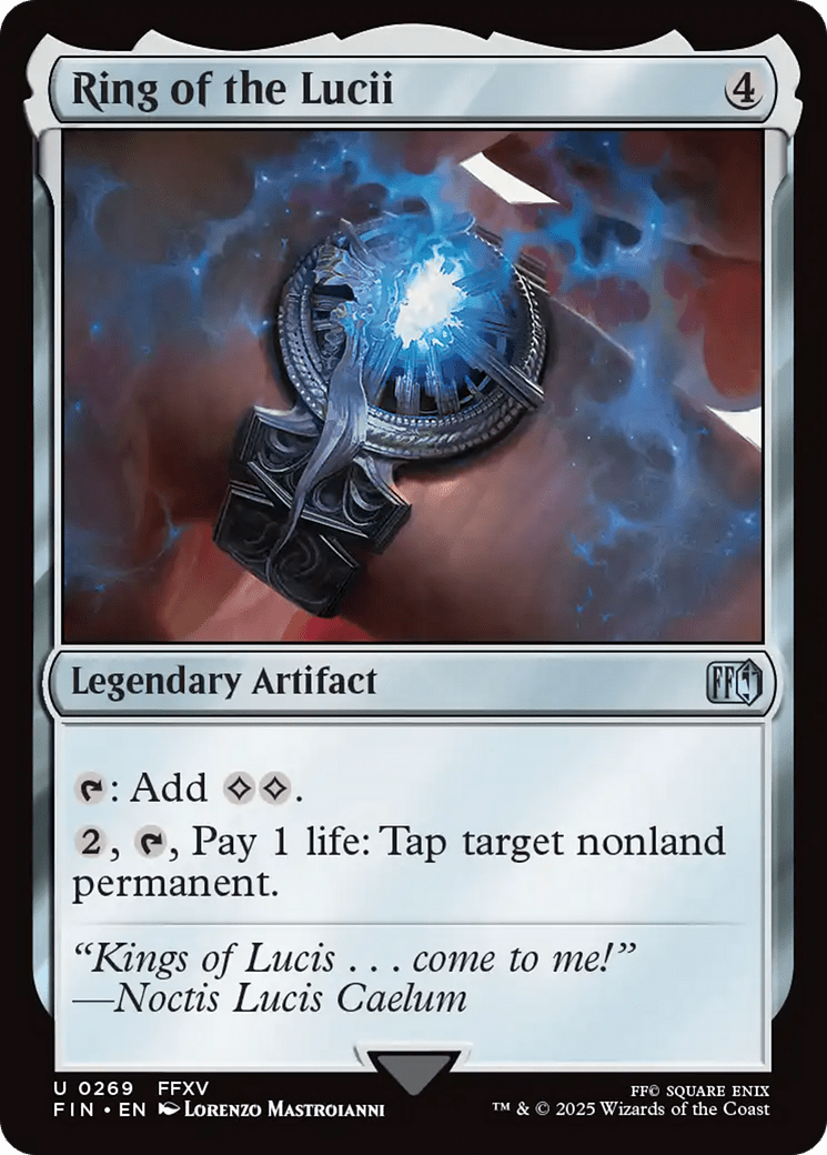 Ring of the Lucii [FINAL FANTASY] MTG Single Magic: The Gathering  | Multizone: Comics And Games