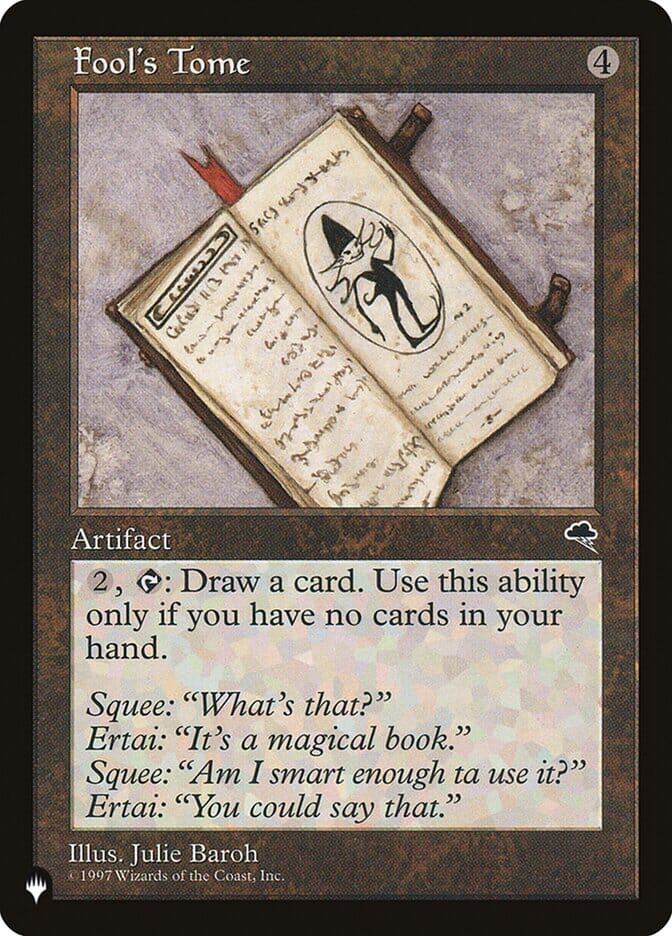 Fool's Tome [The List] MTG Single Magic: The Gathering  | Multizone: Comics And Games
