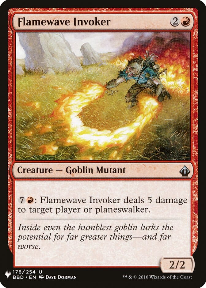 Flamewave Invoker [Mystery Booster] MTG Single Magic: The Gathering  | Multizone: Comics And Games
