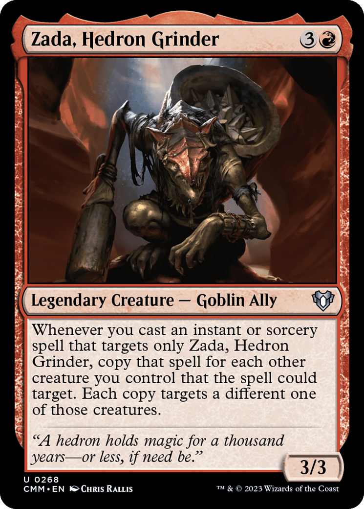 Zada, Hedron Grinder [Commander Masters] MTG Single Magic: The Gathering  | Multizone: Comics And Games