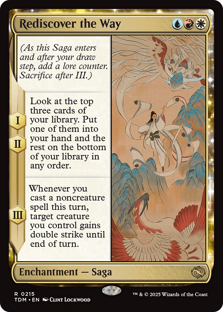 Rediscover the Way [Tarkir: Dragonstorm] MTG Single Magic: The Gathering  | Multizone: Comics And Games