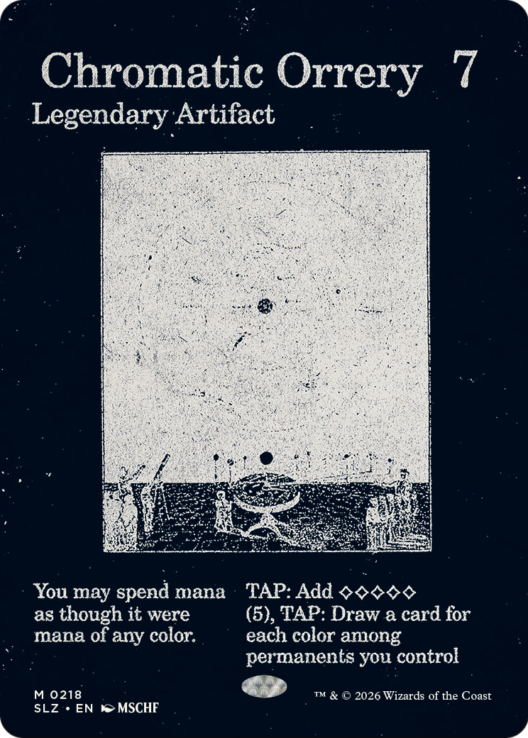 Chromatic Orrery (0218) [Secret Lair x MSCHF: The Zeta Set] | Multizone: Comics And Games