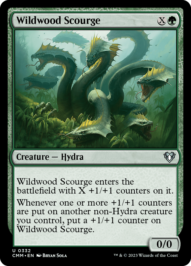 Wildwood Scourge [Commander Masters] MTG Single Magic: The Gathering  | Multizone: Comics And Games