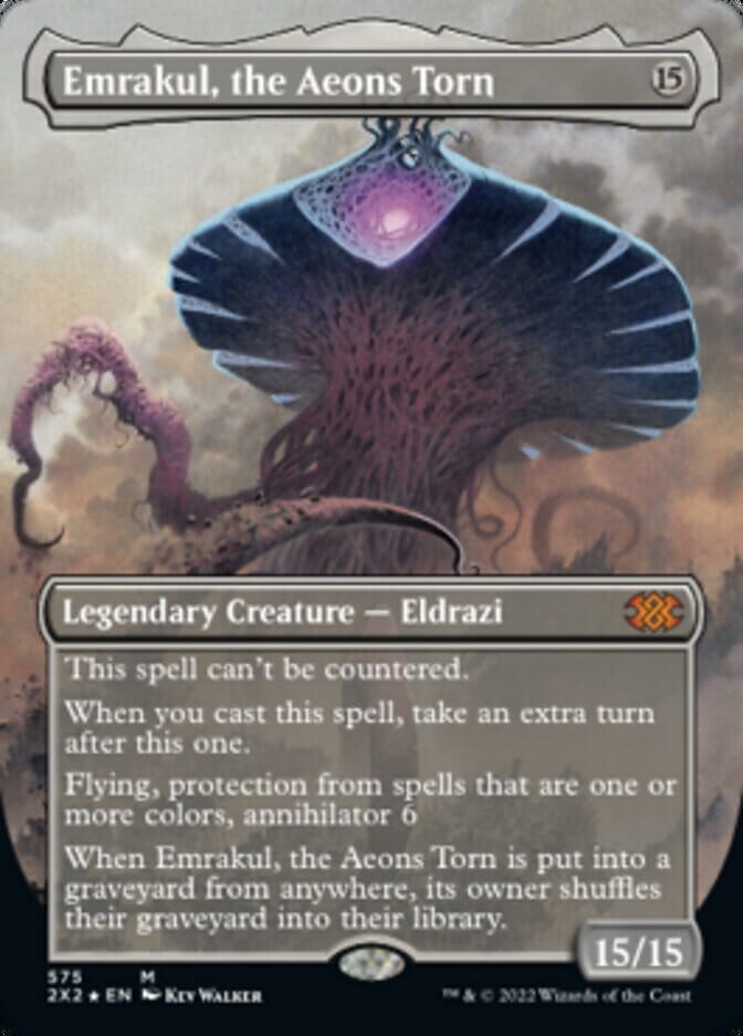 Emrakul, the Aeons Torn (Textured Foil) [Double Masters 2022] MTG Single Magic: The Gathering  | Multizone: Comics And Games