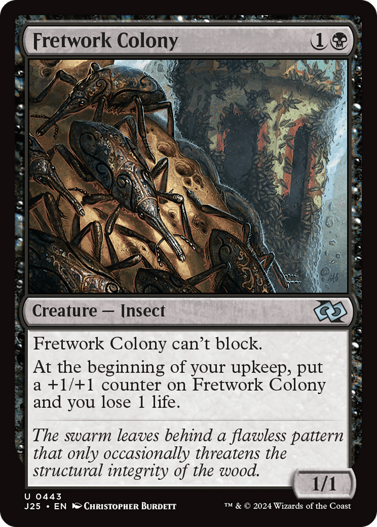 Fretwork Colony [Foundations Jumpstart] MTG Single Magic: The Gathering  | Multizone: Comics And Games