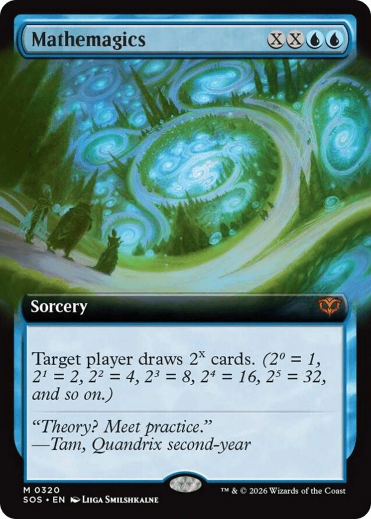 Mathemagics (Extended Art) [Secrets of Strixhaven] MTG Single Magic: The Gathering  | Multizone: Comics And Games