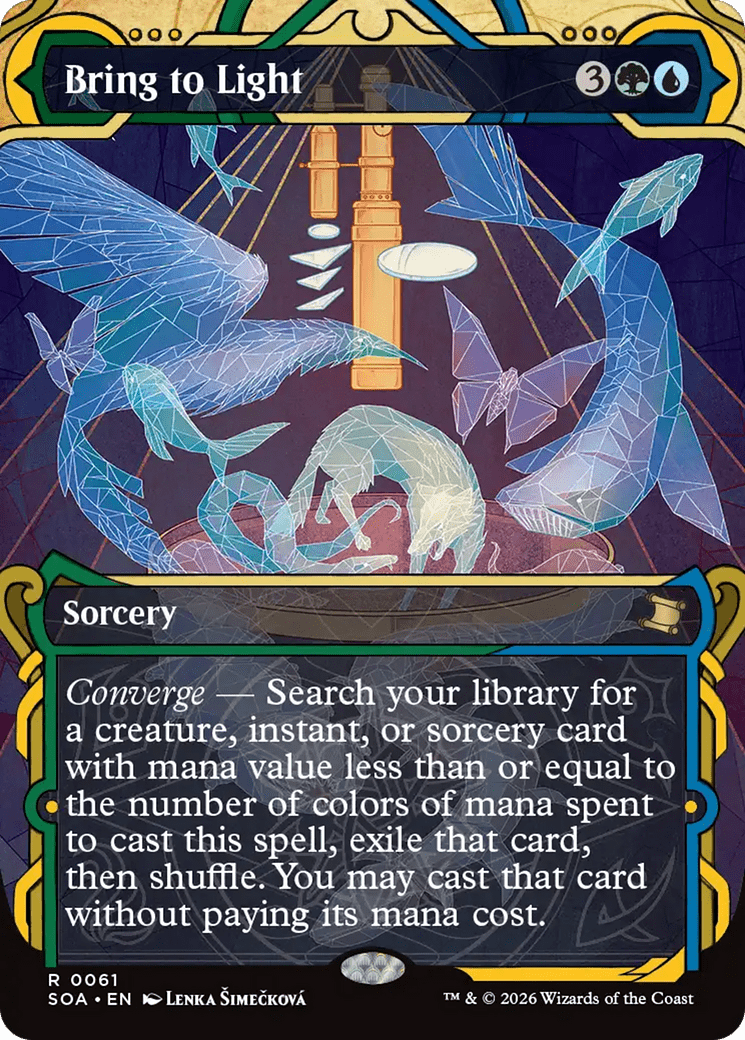 Bring to Light (Japanese Silver Scroll Foil) [Secrets of Strixhaven: Mystical Archive] MTG Single Magic: The Gathering  | Multizone: Comics And Games