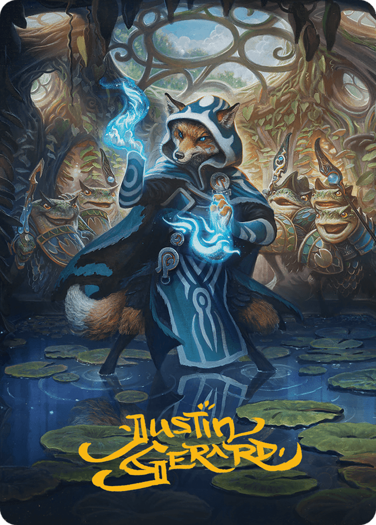 Jace, the Mind Sculptor Art Card (Gold-Stamped Signature) [Bloomburrow Art Series] MTG Single Magic: The Gathering  | Multizone: Comics And Games
