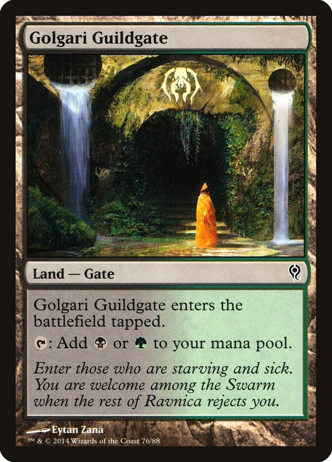 Golgari Guildgate [Duel Decks: Jace vs. Vraska] MTG Single Magic: The Gathering  | Multizone: Comics And Games