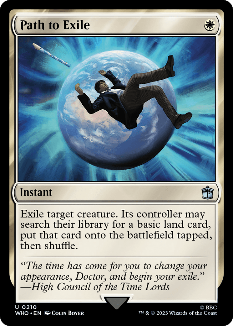 Path to Exile [Doctor Who] MTG Single Magic: The Gathering  | Multizone: Comics And Games