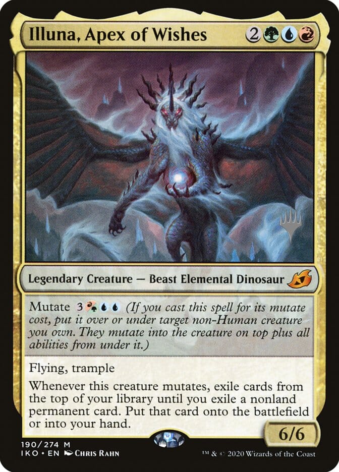 Illuna, Apex of Wishes (Promo Pack) [Ikoria: Lair of Behemoths Promos] MTG Single Magic: The Gathering  | Multizone: Comics And Games