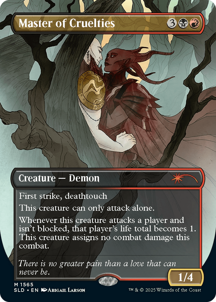 Master of Cruelties [Secret Lair Drop Series] MTG Single Magic: The Gathering  | Multizone: Comics And Games