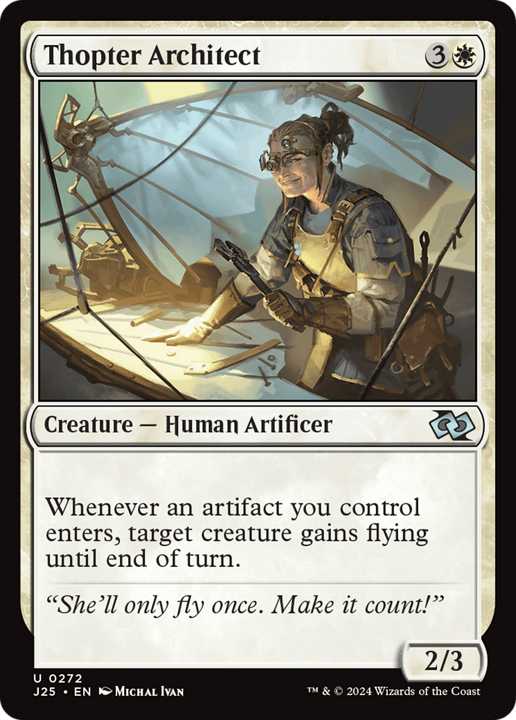 Thopter Architect [Foundations Jumpstart] MTG Single Magic: The Gathering  | Multizone: Comics And Games