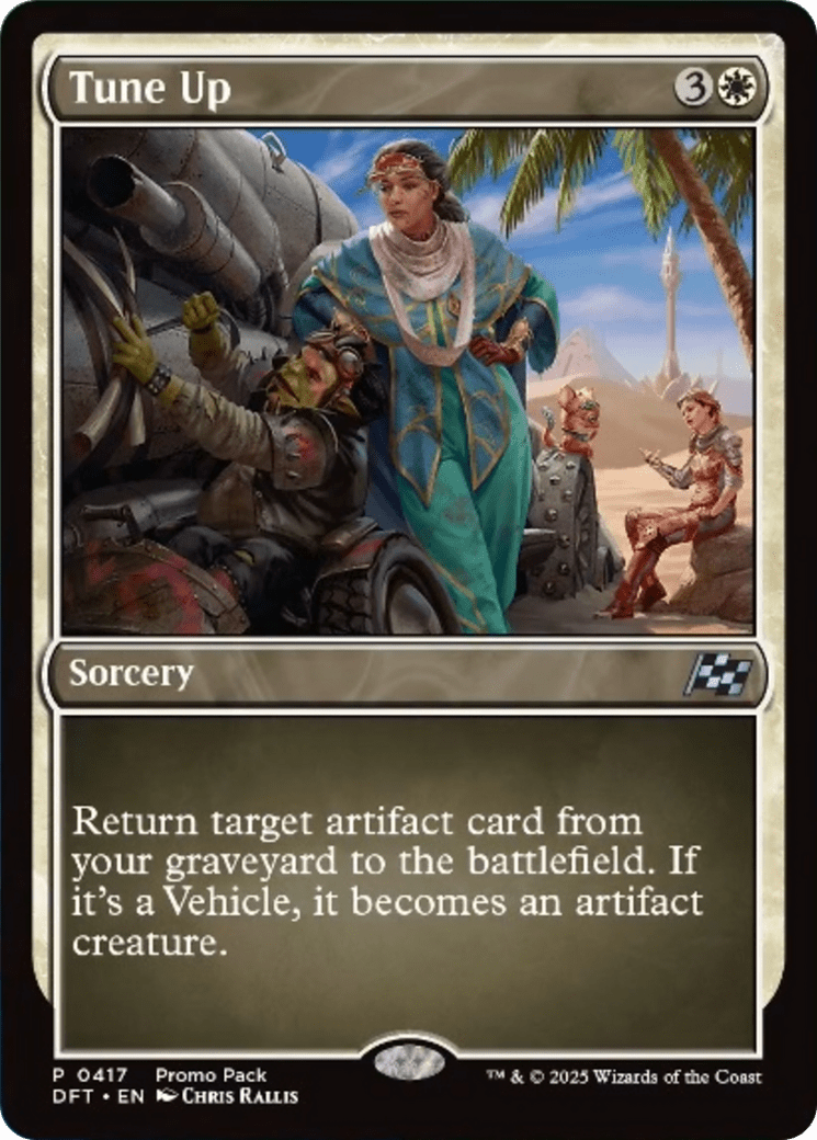 Tune Up (Promo Pack) [Aetherdrift Promos] MTG Single Magic: The Gathering  | Multizone: Comics And Games