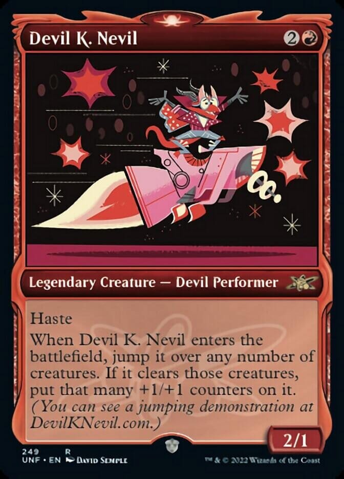 Devil K. Nevil (Showcase) [Unfinity] MTG Single Magic: The Gathering  | Multizone: Comics And Games