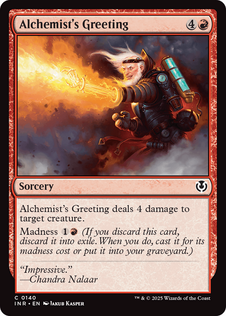 Alchemist's Greeting [Innistrad Remastered] MTG Single Magic: The Gathering  | Multizone: Comics And Games