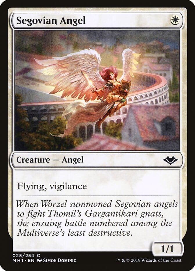 Segovian Angel [Modern Horizons] MTG Single Magic: The Gathering  | Multizone: Comics And Games